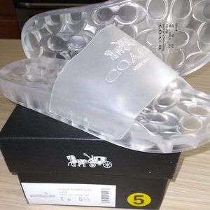 Coach Ulyssa Rubber Slide